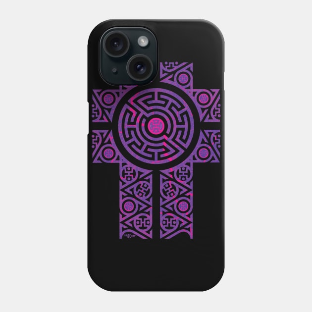 RUBY LABYRINTH Phone Case by RAIDHO