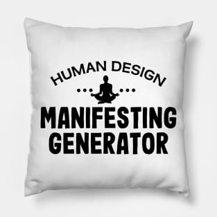 Human design manifesting generator Pillow