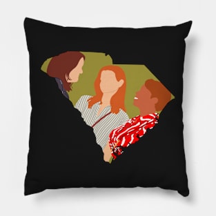 Sweet Magnolias (South Carolina) Pillow