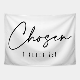 Chosen Bible Christian Bible Verse Religious Tapestry