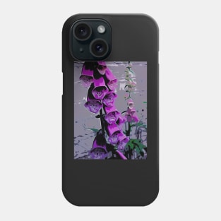 Purple Foxgloves Phone Case