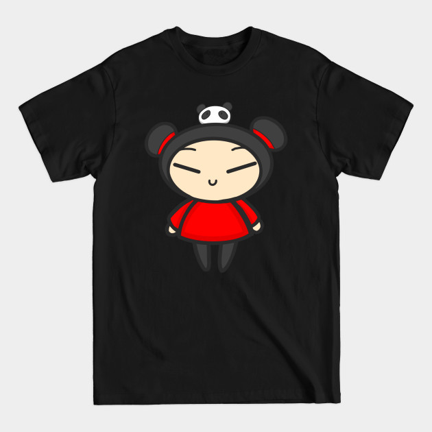 Discover Pucca with a Panda - Pucca - T-Shirt