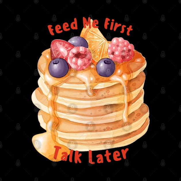 Feed me first - pancake by tempura