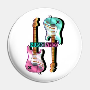 Music Vibes Pin