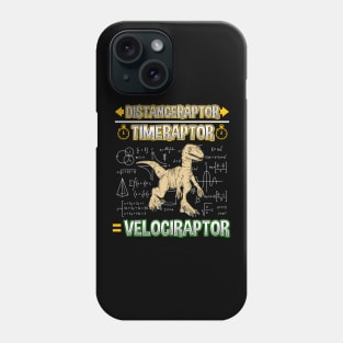 Distanceraptor / Timeraptor = Velociraptor Pun Phone Case