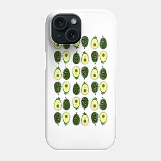 Avocado pattern Phone Case