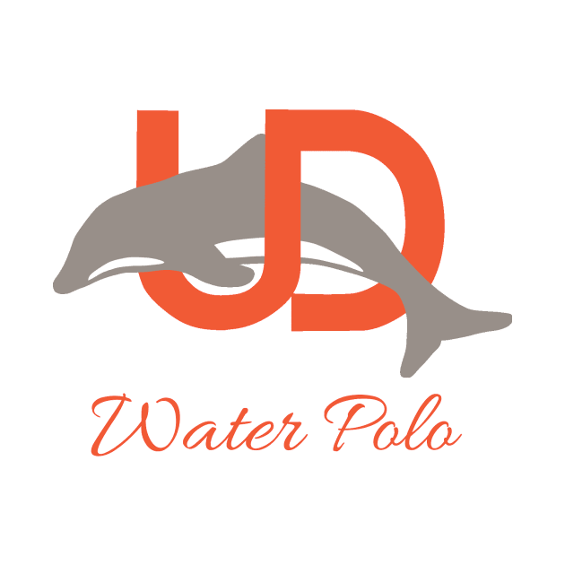 Red Logo Water Polo by Ukiah Dolphins