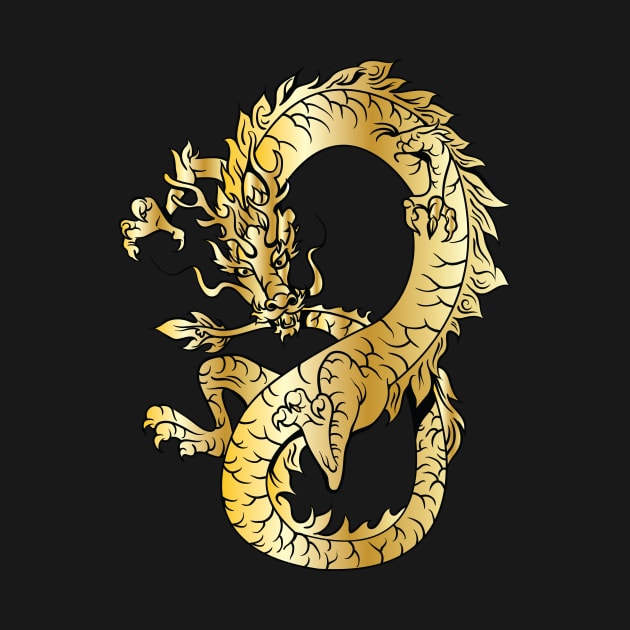 Gold Dragon 03 by Verboten