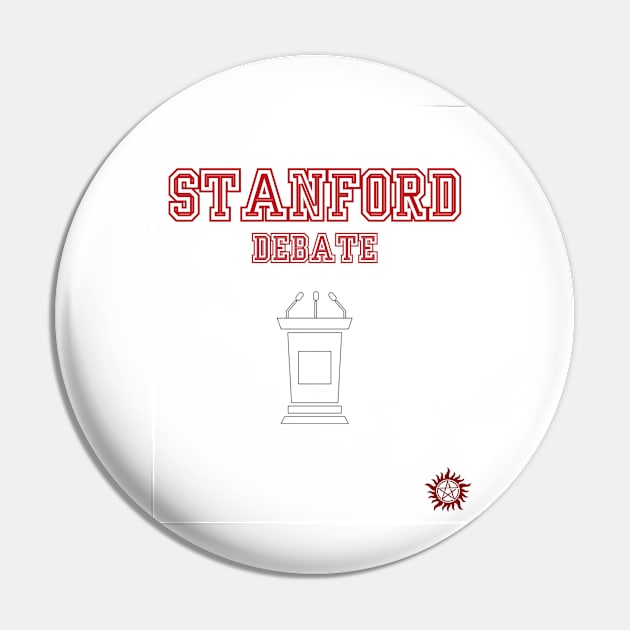 Stanford Sam Collection: Debate Pin by elisabet_tckr