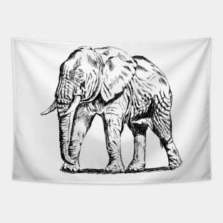 Elephant Print Tapestry