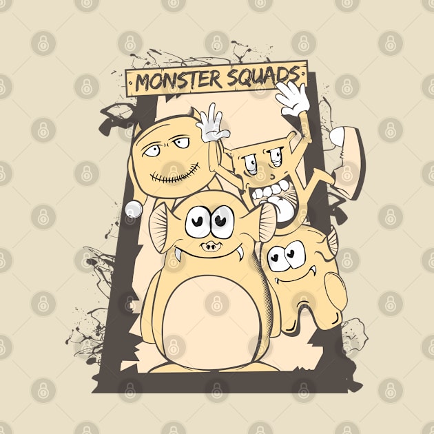 Monster Squads by darkbattle