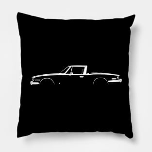 Triumph Stag Silhouette Pillow