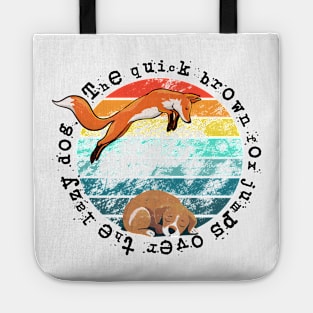 The quick brown Fox... Tote