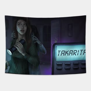 Takarita Phasmophobia Design Tapestry