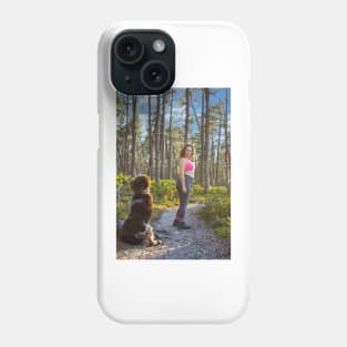 Self Portrait at Pictured Rocks National Lakeshore Phone Case