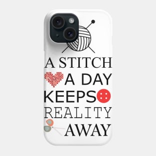 A stitch a day Phone Case