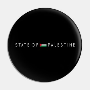 State of Palestine Pin