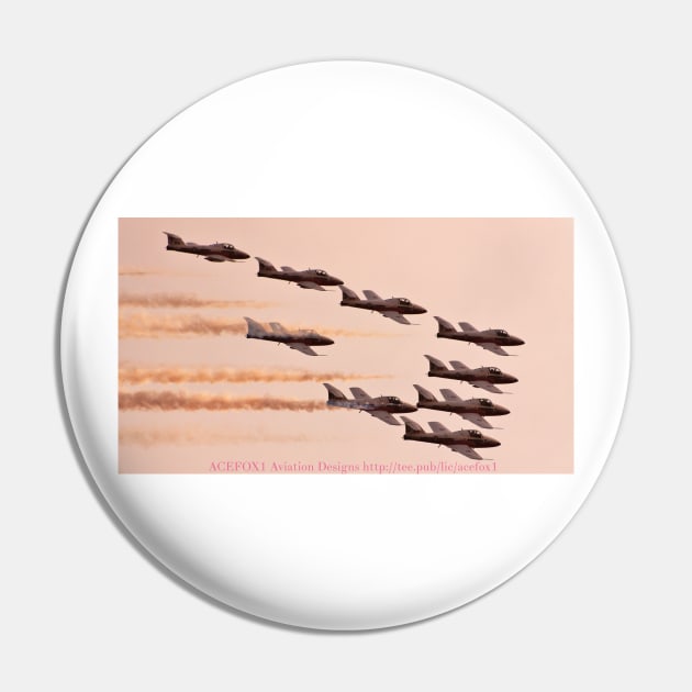 RCAF Snowbirds Dusk Big Wedge Pin by acefox1