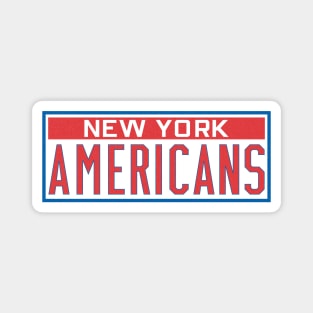 Defunct NY Americans "Amerks" Hockey 1941 Magnet