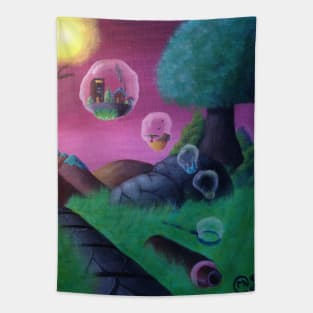 End of the Bubble Worlds Tapestry