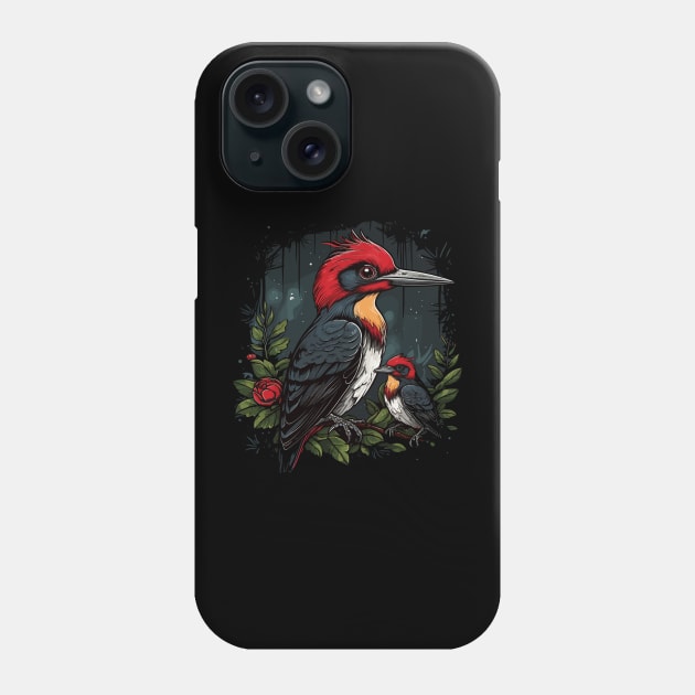 Woodpecker Fathers Day Phone Case by JH Mart