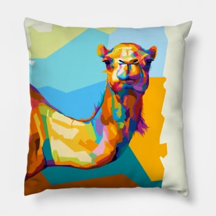 Animals Camel Wpap Art Pillow