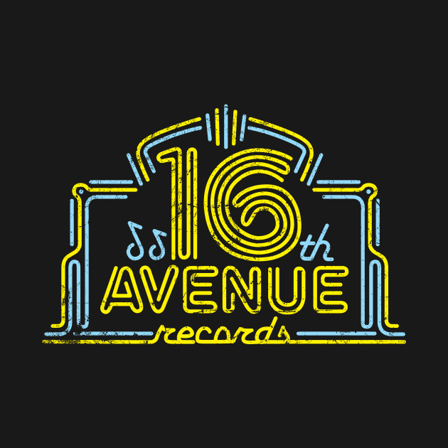 16th Avenue Records by MindsparkCreative