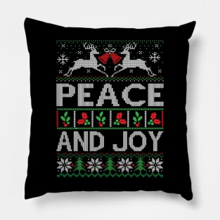 Christmas Peace and Joy Pillow
