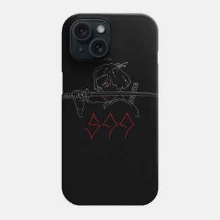 S99 Girl-Warrior T-Shirt ver.2 Phone Case