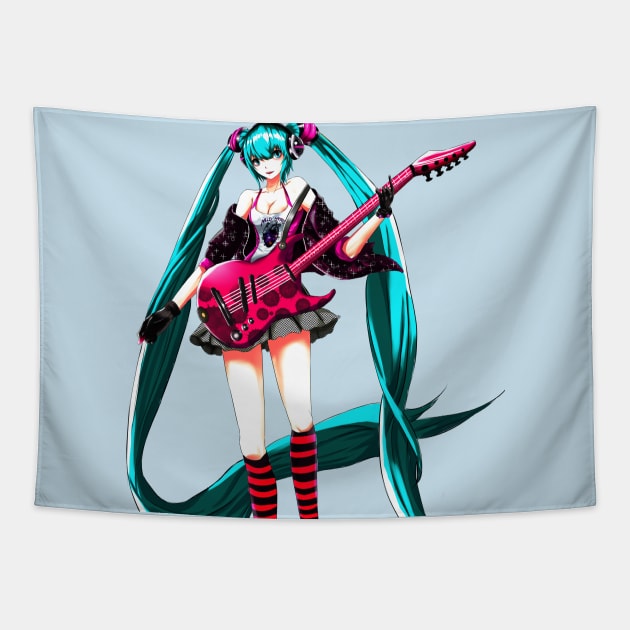 hatsune miku Tapestry by ilhamnug66