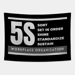 5S Workplace Organization Tapestry