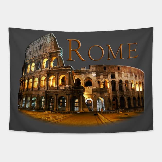 Rome: The Colosseum Tapestry by RaeTucker