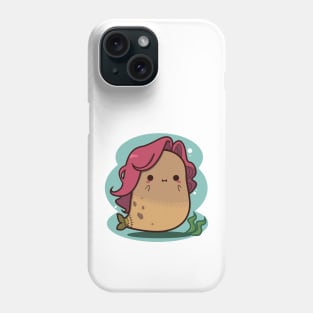 Cute Mermaid Potato Phone Case