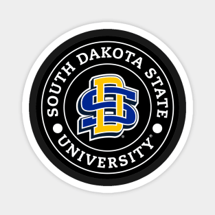 South Dakota State University - SD Wordmark Magnet