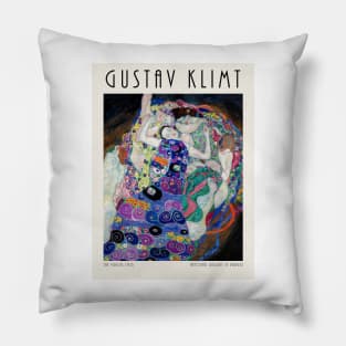 Gustav Klimt - The Virgin, Exhibition Design, Klimt Painting Pillow