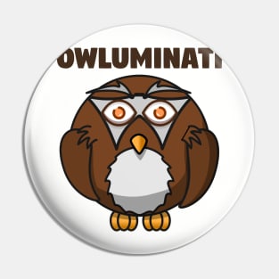 Owluminati Pin