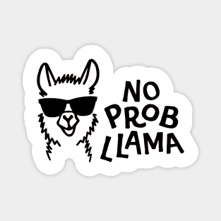 No Prob Llama Magnet