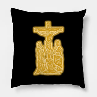 Jesus the Christ Crucifixion Pillow