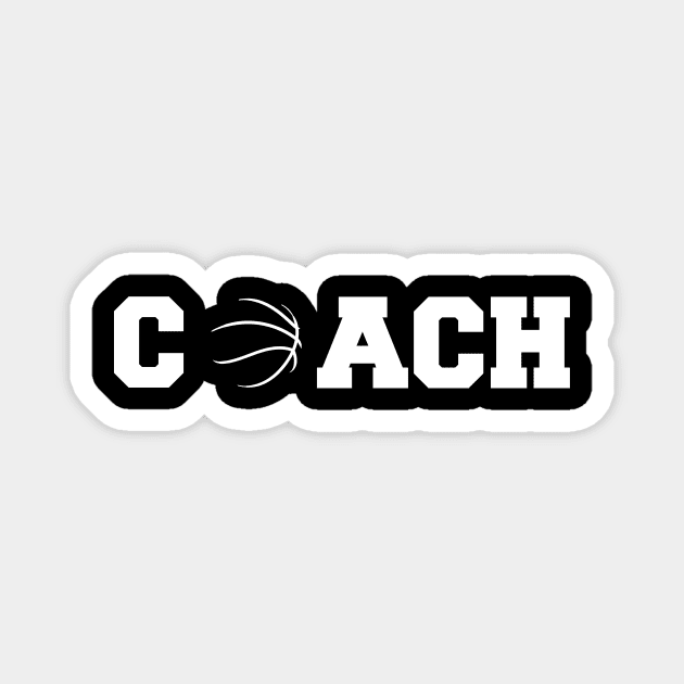 Basketball Coach Magnet by Oiyo