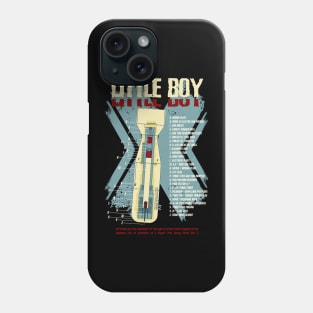 Little Boy Bomb Phone Case