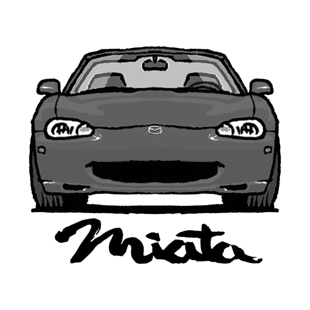 MX5 Miata NB1 Grey by Woreth