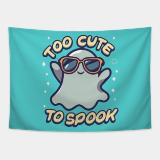 Too Cute To Spook Little Halloween Ghost Tapestry