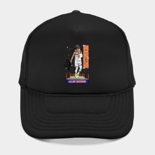 New York Jalen Brunson 11 Wrestlin Cartoon Basketball Hat