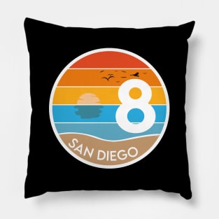 San Diego 8 Pillow