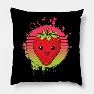 Cute Soft strawberry, for enthusiasts Fruit, daughter matching mom Pillow