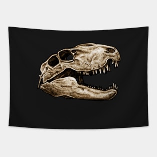 Dimetrodon Skull Sticker Tapestry