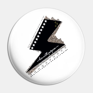 Lightening Bolt Pin