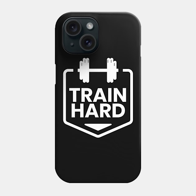 Train Hard Phone Case by MK31 Design