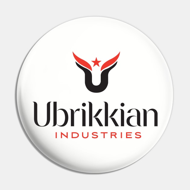 Ubrikkian Industries Pin by MindsparkCreative