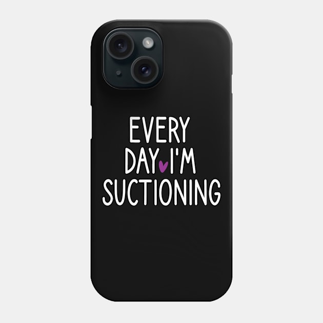 Dentist,Every Day I'm Suctioning , Teeth ,Tooth Brush, Medical , Doctor, Dentist, Dentist Gift, Dental Hygienist heart style Phone Case by First look